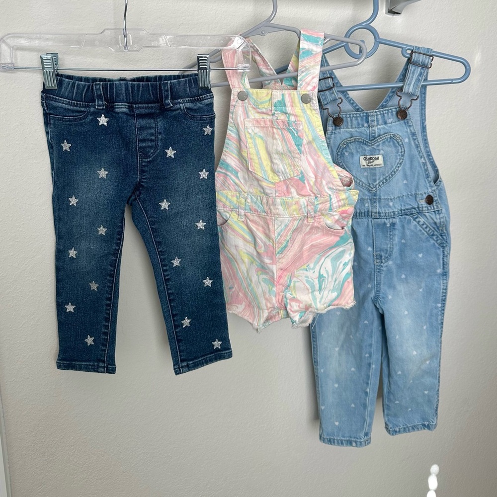 Toddler Girl Bundle (3 piece different brands of clothing)